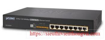 8-port 10/100Mbps PoE Switch PLANET FSD-808HP
