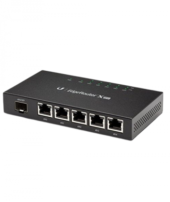 6-Port Gigabit Ethernet Router with SFP & Passive PoE Out UBIQUITI EdgeRouter ER-X-SFP