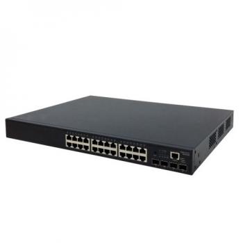 24-Port L2+ Gigabit Ethernet Access/Aggregation Switch PoE Edgecore ECS4120-28P
