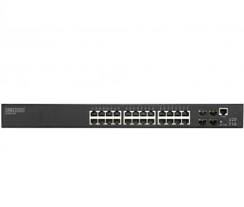 24-Port L2+ Gigabit Ethernet Access/Aggregation PoE Switch Edgecore ECS4210-28P