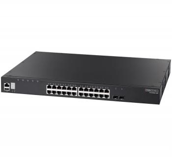 24-Port L3 Gigabit Ethernet Stackable Switch PoE Edgecore ECS4620-28P