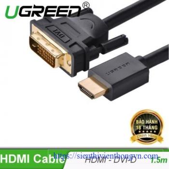 Cáp HDMI to DVI 24+1 1.5M Ugreen 11150