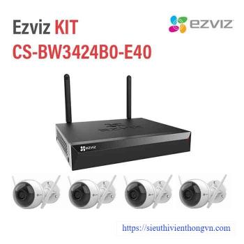 Bộ Kit camera IP Wifi EZVIZ CS-BW3424B0-E40
