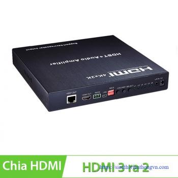 Bộ chia HDMI 3x 2 Audio Amplifier B-GO