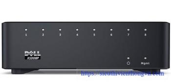 8-port Gigabit PoE Managed Switch DELL X1008P
