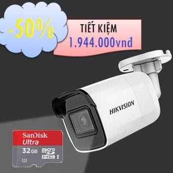 CAMERA HIKVISION IP WIFI 2MP DS-2CD2021G1-IW TẶNG 01 THẺ NHỚ 32GB