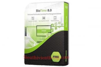Phần mềm chấm công 500 thiết bị ZKTeco BioTime 8.0 (500 devices)