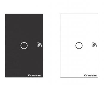 Công tắc cảm ứng hẹn giờ 1 nút KAWA CT1-WIFI(B/W)