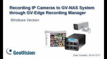 GV‐Edge Recording Manager (Windows Version)