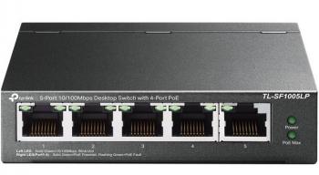 5-Port Gigabit with 4-port PoE+ Switch TP-LINK TL-SG1005LP