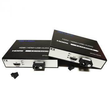 Bộ chuyển đổi HDMI qua cáp quang 1FO cổng vuông HO-LINK HL-HDMI-1SC-20T/R