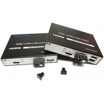 Bộ chuyển đổi HDMI qua cáp quang có cổng USB HL-HDMI-1USB-SC-20T/R