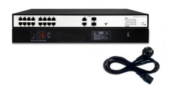 16-Port 10/100Mbps PoE Switch HIKVISION SH-1016P-2C