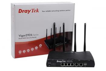 Dual WAN VPN WiFi AC Router DrayTek Vigor2926ac