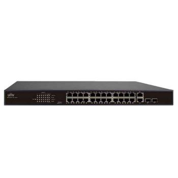 24-Port 10/100Mbps Ethernet PoE Switch UNV NSW2010-24T2GC-POE-IN
