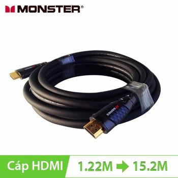5-Cáp HDMI Monster M2000 1-15m hỗ trợ full HD, 3D, tôc độ cao 21.6Gbps