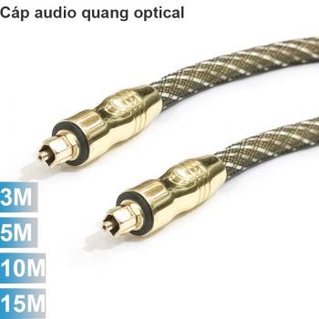 Cáp âm thanh quang audio toslink dài 3M 5M 10M 15M