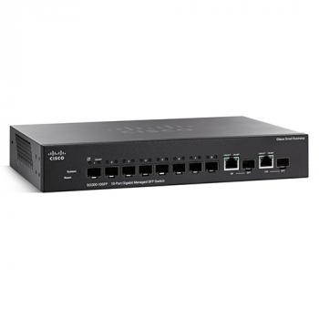 8-Port Gigabit SFP Switch Cisco SG300-10SFP