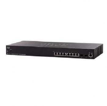 8-Port 10GBase-T Stackable Managed Switch CISCO SX350X-08-K9-EU