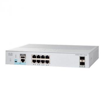 8-Port Gigabit Ethernet + 2 x Gigabit SFP Switch Cisco WS-C2960L-8TS-LL