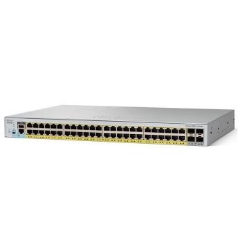 48-Port Gigabit Ethernet with PoE + 4 x Gigabit SFP Switch Cisco WS-C2960L-48PS-AP