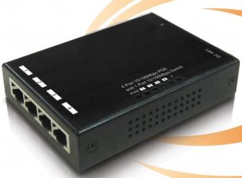 5-Port 10/100Mbps PoE Switch IONNET IFE-504 (72Watt)