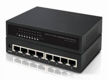 8-Port 10/100/1000Mbps PoE Switch IONNET IGE-808 (130Watt)