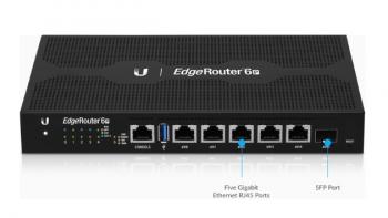 6-Port Gigabit with 1 SFP Port Router Ubiquiti EdgeRouter 6P