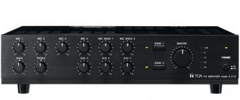 Mixer Amplifier 120W chọn 2 vùng TOA A-1712