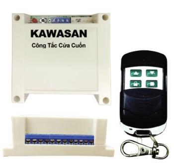 Công tắc điều khiển cửa cuốn KAWA RF3DC-RMC1