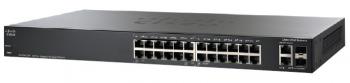24-Port 10/100Mbps PoE Smart Switch Cisco SF200-24P