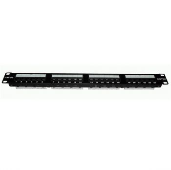 Patch panel 24 port Dintek CAT.5E, 19 inch (1402-03019)