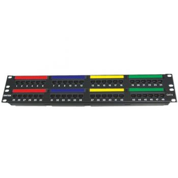 Patch panel 48 Port Dintek CAT.6 19 inch (1402-04012)