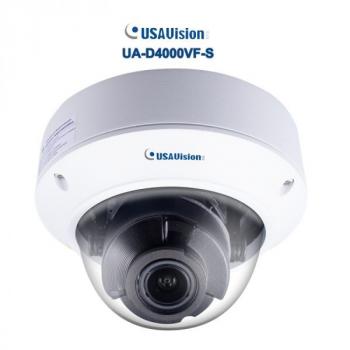 USAVision UA-D4000VF-S – Camera IP Dome 4MP Ultra265