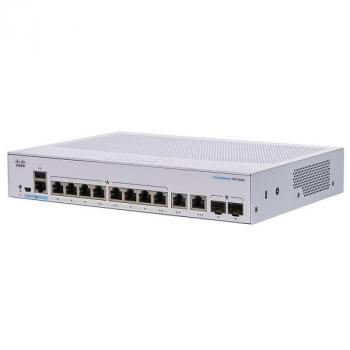 10-Port Gigabit Ethernet Managed Switch CISCO CBS350-8T-E-2G-EU