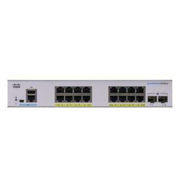18-Port Gigabit Ethernet PoE Unmanaged Switch CISCO CBS250-16P-2G-EU