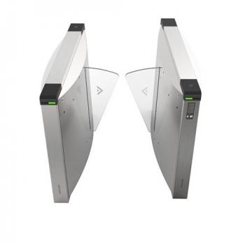 Cổng xoay bật dọc dạng cánh dùng thẻ và vân tay HIKVISION DS-K3Y501-L1/MF-Dp60(O-STD)