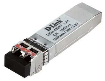 10GBASE-ER (Duplex LC) Single-mode SFP+ Transceiver D-Link DEM-433XT