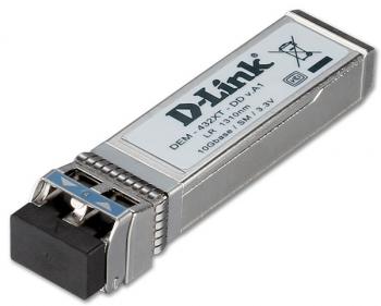 10GBASE-LR (Duplex LC) Single-mode SFP+ Transceiver D-Link DEM-432XT