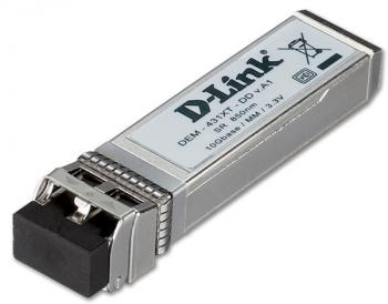 10GBASE-SR (Duplex LC) Multi-mode SFP+ Transceiver D-Link DEM-431XT