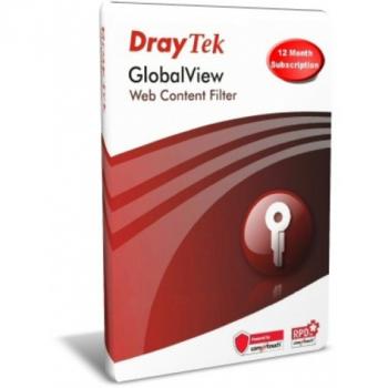 License key CommTouch Web Content Filter DRAYTEK B Card