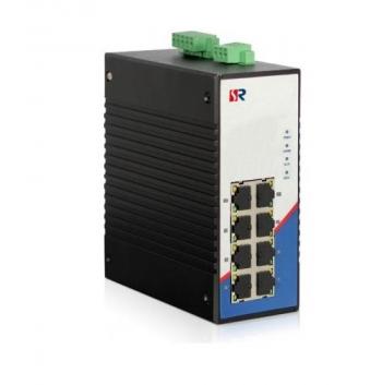 8-port 10/100Base-T(X) Industrial DIN-Rail Switch WINTOP YT-RS208-8T