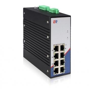 8-port 10/100/1000Base-T(X) Industrial DIN-Rail Switch WINTOP YT-RS208-8GT