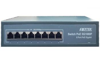 8-port Gigabit Switch PoE APTEK SG1080P