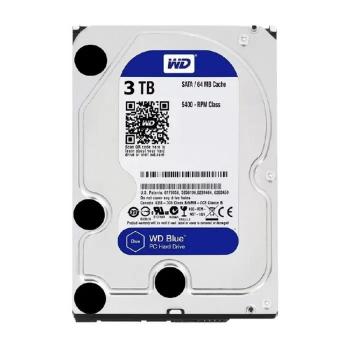 Ổ cứng HDD WD Blue 3TB SATA 3 – WD30EZRZ (3.5 inch, SATA, 64MB Cache, 5400RPM, Màu xanh)