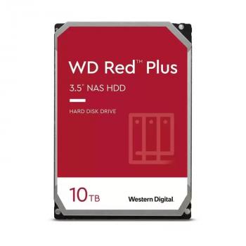 Ổ cứng HDD WD Red Plus 10TB WD101EFAX (3.5 inch, SATA 3, 256MB Cache, 5400RPM, Màu đỏ)