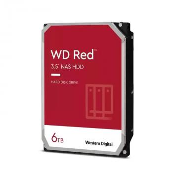 Ổ cứng HDD WD Red 6TB WD60EFAX (3.5 inch, SATA 3, 256MB Cache, 5400RPM, Màu đỏ)