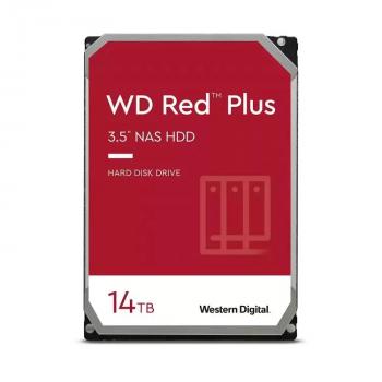 Ổ cứng HDD WD Red Plus 14TB WD140EFFX (3.5 inch, SATA 3, 512MB Cache, 5400RPM, Màu đỏ)