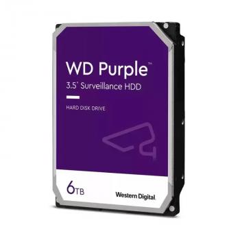 Ổ cứng HDD WD Purple 6TB WD62PURZ (3.5 inch, SATA 3, 128MB Cache, 5640PRM, Màu tím)
