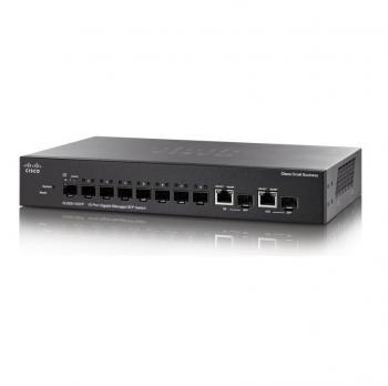 10-Port Gigabit Managed SFP Switch Cisco SG300-10SFP-K9-EU